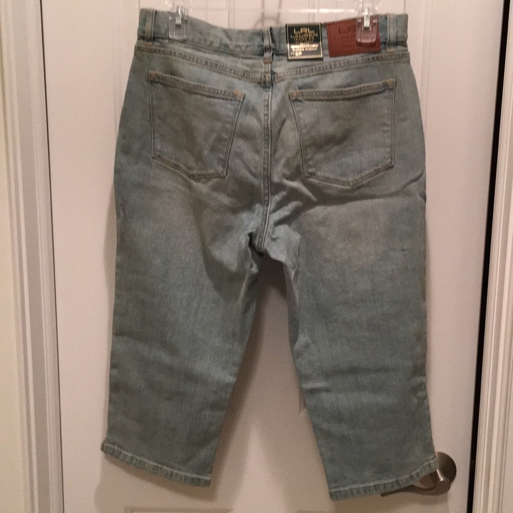 NWT Ralph Lauren Classic Midcalf Jeans - Picture 4 of 5
